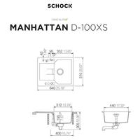 Pomivalno korito SCHOCK Manhattan D-100XS croma